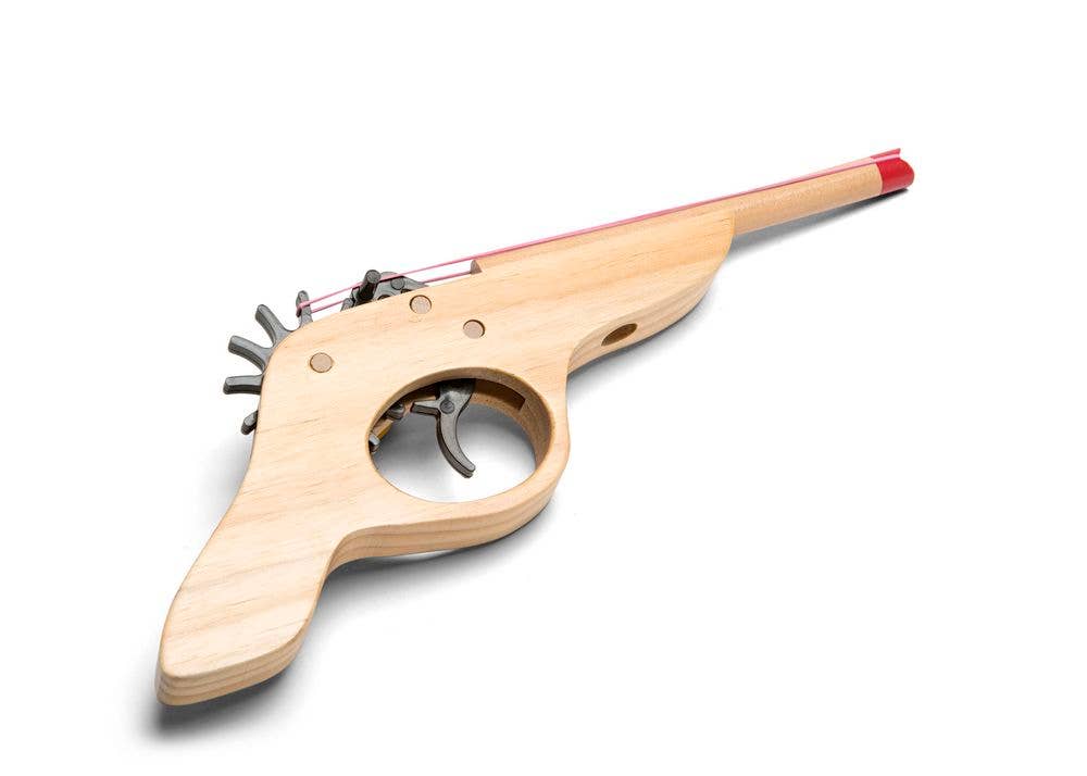 Elastiekenpistool - Coördinatiespel