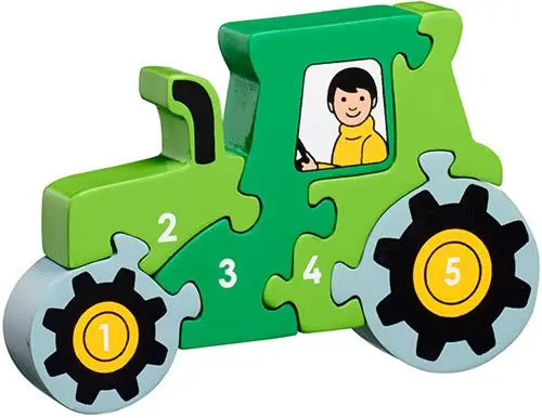 Houten  Puzzel Tractor - Lanka kade (kopie)