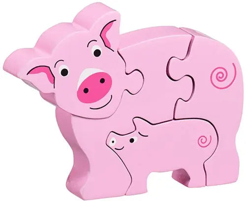 Houten  Puzzel Varken - Lanka kade