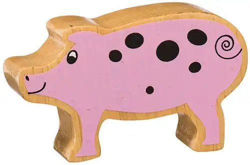 Houten Figuur Biggetje - Lanka Kade