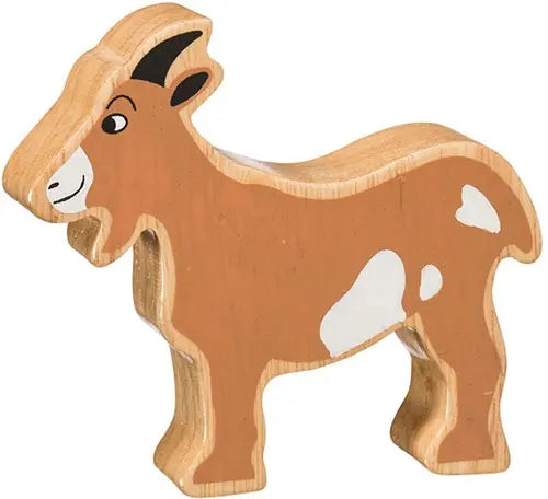 Houten Figuur Geit - Lanka Kade